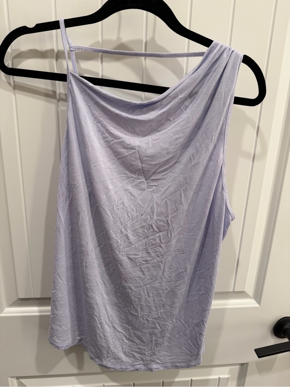 Lululemon Lavender Asymmetrical Twist Back Tank Top